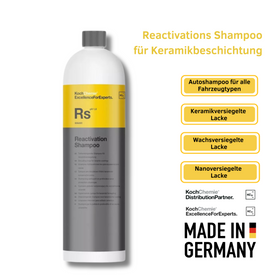 Koch Chemie RS Autoshampoo 1L – pH-neutral, phosphatfrei – 806001