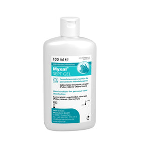 Desinfektionsgel voll-viruzid | MYXAL® SEPT GEL | 100 ml | Kittelflasche - fivestartoolshop.com