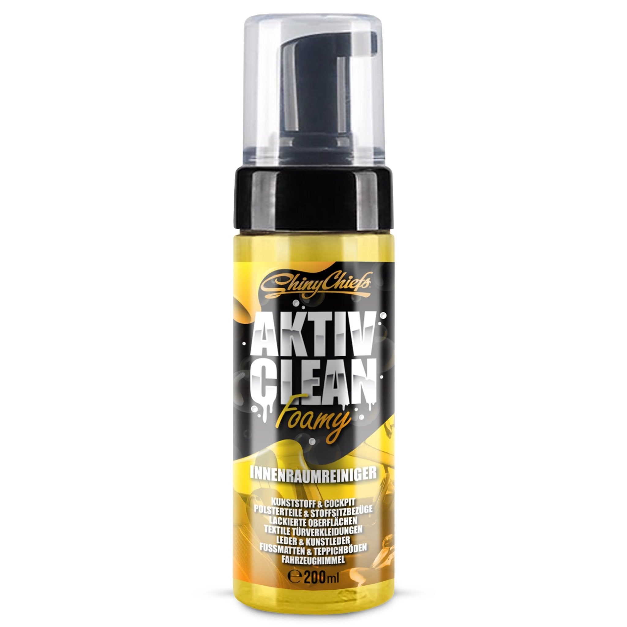ShinyChiefs Foamy Innenreiniger Leder & Kunststoff 200 ml pH-neutral