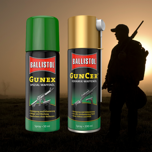 Ballistol Gunex vs. GunCer – Welches Waffenöl ist das richtige für deine Waffe?