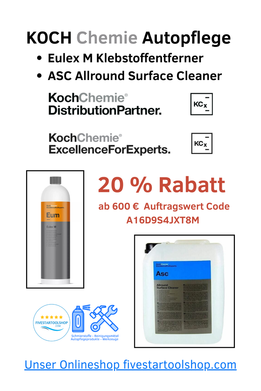 20 % Rabatt auf Koch Produkte ab 600 € Auftragswert