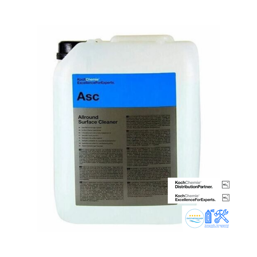 Allround Surface Cleaner (ASC) von Koch-Chemie ist ein anwendungsfertiger Oberflächenreiniger