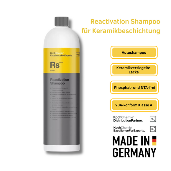 Koch Chemie Autoshampoo RS – Reactivation Shampoo (806001)