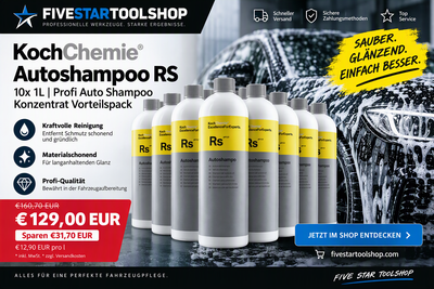 Koch Chemie Autoshampoo RS 10x1L – 129 € statt 160,70 €