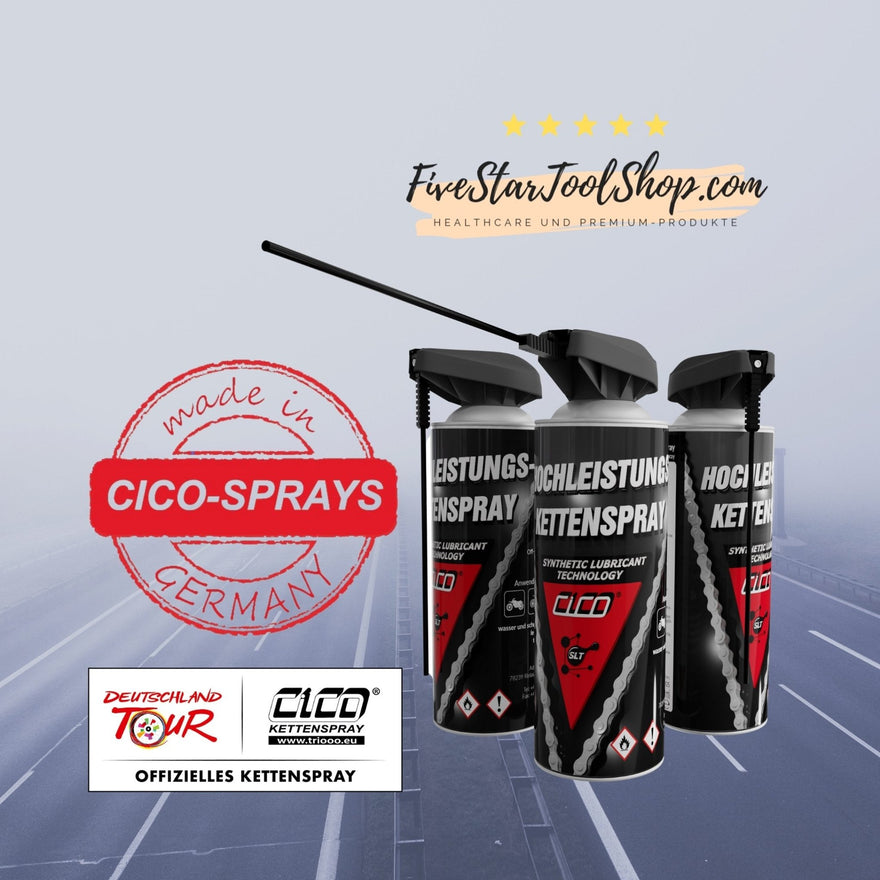 Hochleistungs-Kettenspray von CICO | Made in Germany - fivestartoolshop.com
