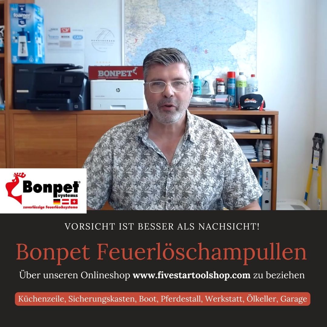 Löschampullen von Bonpet - fivestartoolshop.com