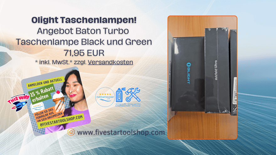 Olight Taschenlampen - fivestartoolshop.com