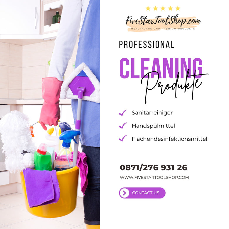 Professionelle Cleaning Produkte - fivestartoolshop.com