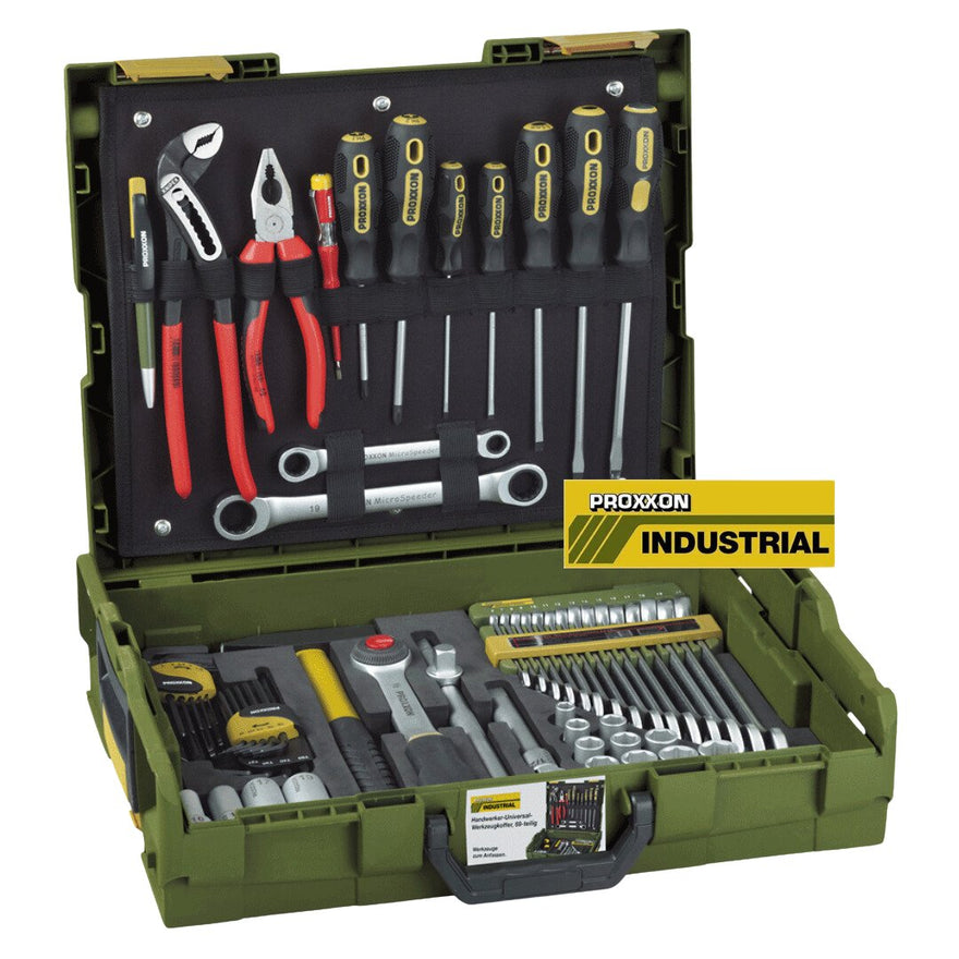 Der Proxxon Handwerker-Universal-Werkzeugkoffer – Qualität und Vielseitigkeit in einem System