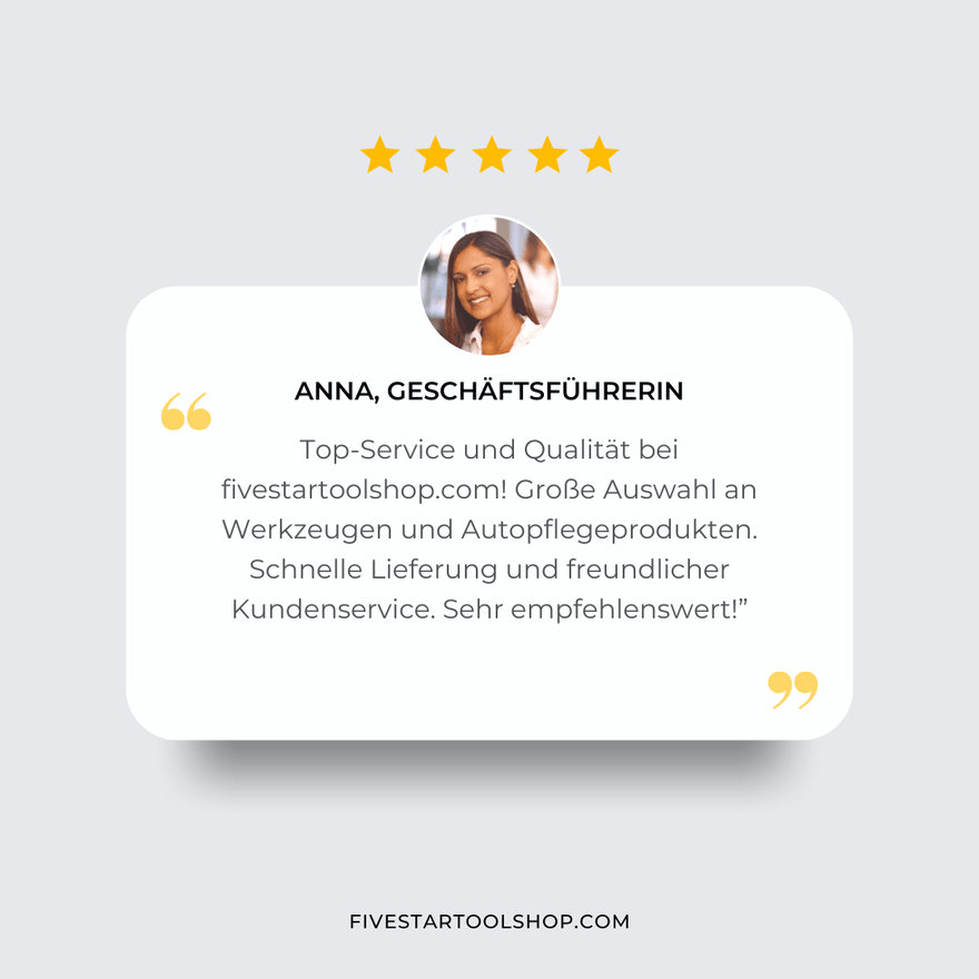 Teilen Sie Ihre Google Bewertungen mit der Welt – Ihre Meinung zählt bei Fivestartoolshop.com! - fivestartoolshop.com