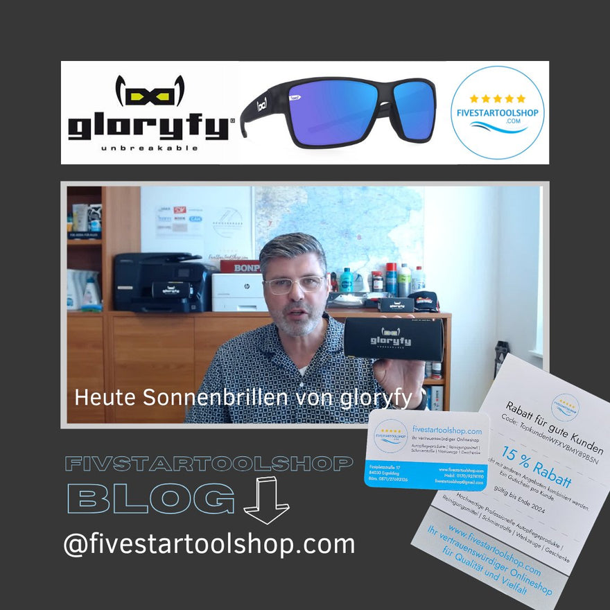Was können die Brillen von Gloryfy? - fivestartoolshop.com
