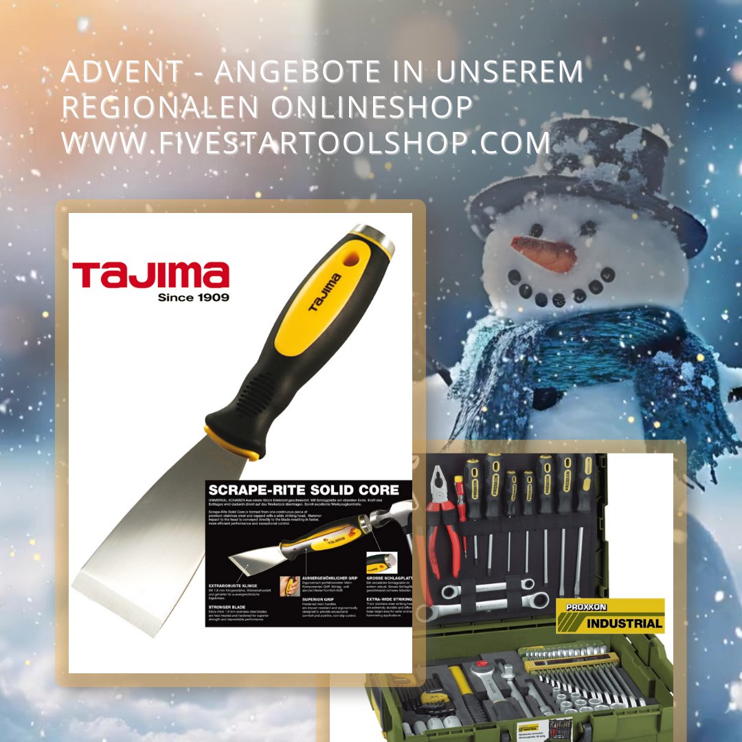 Weihnachtszauber bei fivestartoolshop.com - fivestartoolshop.com