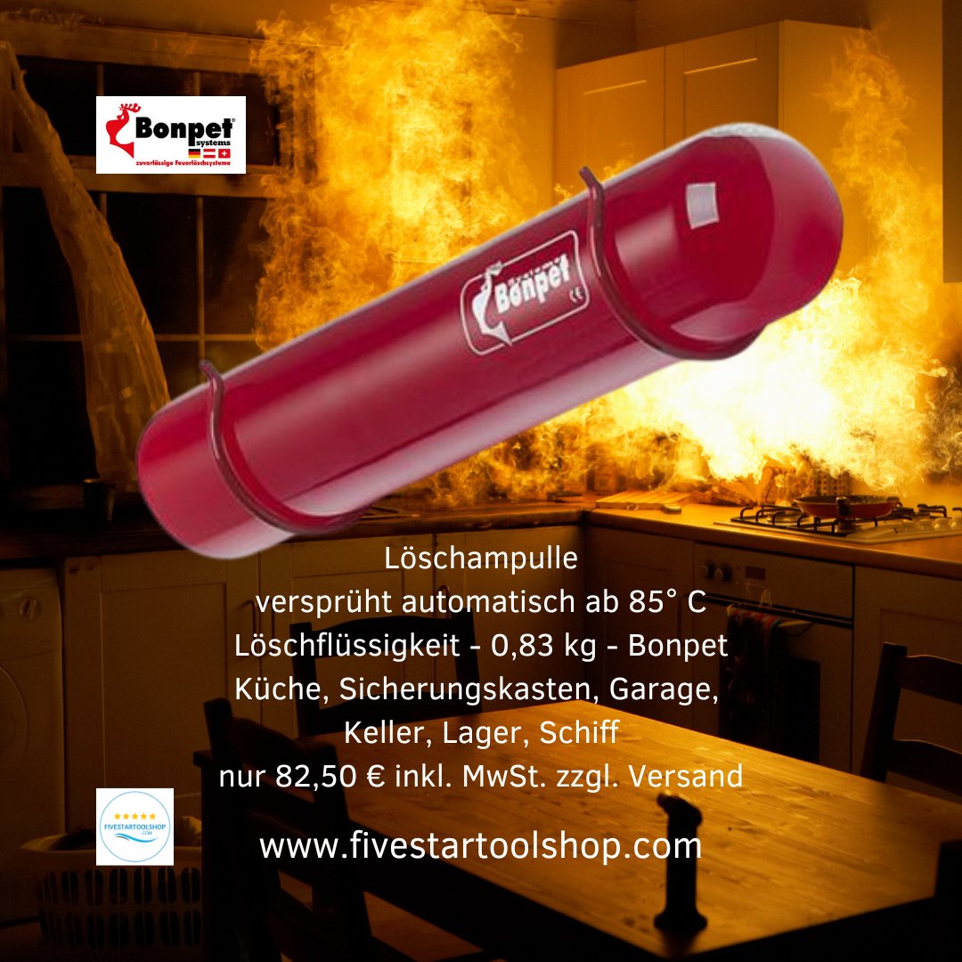 Wie ein kleiner Helfer von Bonpet mein Zuhause sicherer machte – Eine Mutter erzählt von der Bonpet Feuerlöschampulle - fivestartoolshop.com