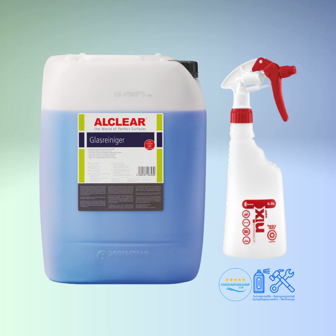 ALCLEAR Reinigungsprodukte: Autopflege, Polituren & Glasreiniger – Made in Germany, hochwertig, leistungsstark & ideal für Profis und DIY.