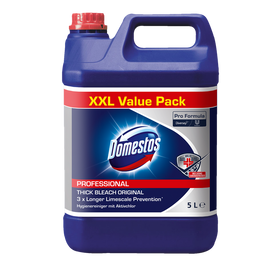 DOMESTOS Professional 5 L Kanister, Hygienereiniger mit Aktivchlor