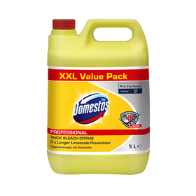 DOMESTOS Professional 5 L Kanister, Hygienereiniger mit Aktivchlor - 0