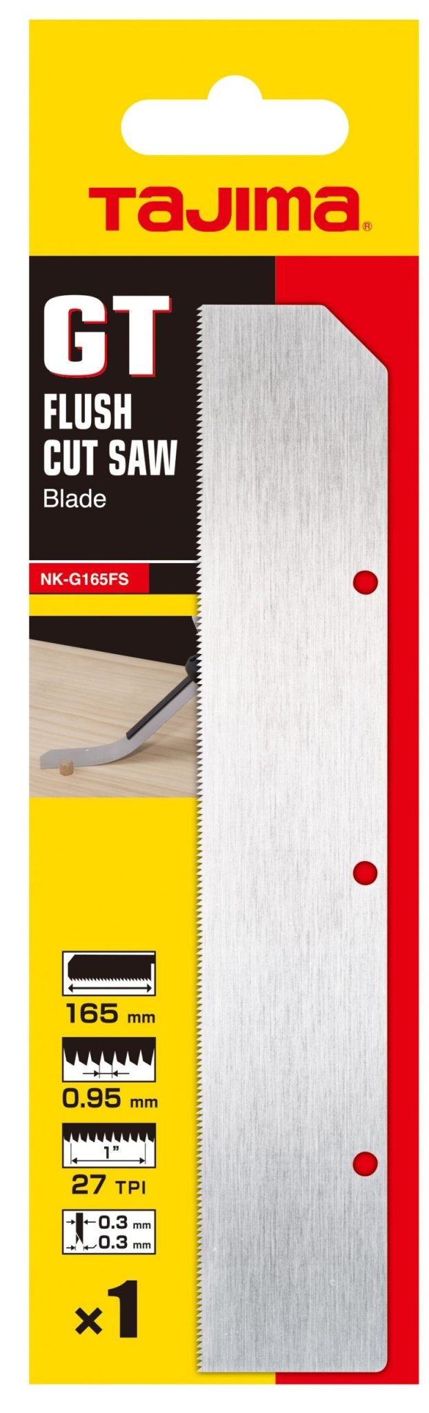 165 mm Sägeblatt GT - Flush Cut Saw Blade Sägeblätter - Tajima - fivestartoolshop.com