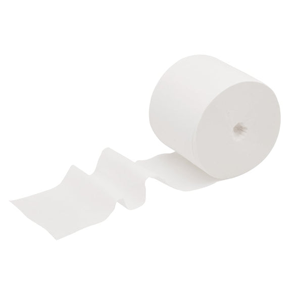 Scott® Essential™ Toilettenpapierrollen - Coreless / Weiß - 36 small rolls  x 1000 Toilet Tissue Sheets | Karton (36 Kleinrollen)