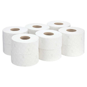 Scott® Essential™ Toilettenpapier - Jumbo / Weiß - 12 Rolls  x 526 Toilet Tissue Sheets | Karton (12 Rollen) - 0