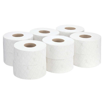 Scott® Essential™ Toilettenpapier - Jumbo / Weiß - 12 Rolls  x 526 Toilet Tissue Sheets | Karton (12 Rollen) - 0