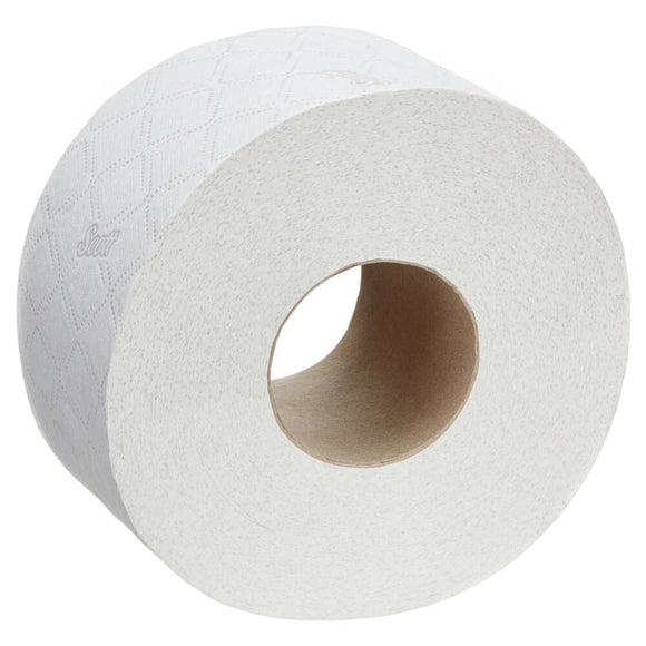 Scott® Essential™ Toilettenpapier - Jumbo / Weiß - 12 Rolls  x 526 Toilet Tissue Sheets | Karton (12 Rollen)
