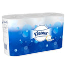 Kleenex® Toilettenpapier - Standard / Weiß - 6 Packs  x 6 small rolls  x 600 Toilet Tissue Sheets | Karton (6 Päckchen)-3