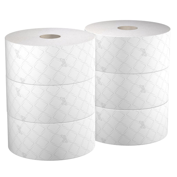 Scott® Control™ Toilettenpapier - Zentralentnahme  / Weiß /314m - 6 Rolls  x 1280 Toilet Tissue Sheets | Karton (6 Rollen)
