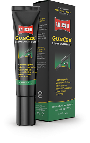 GunCer Keramik-Waffenfett | Tube 10g | Ballistol