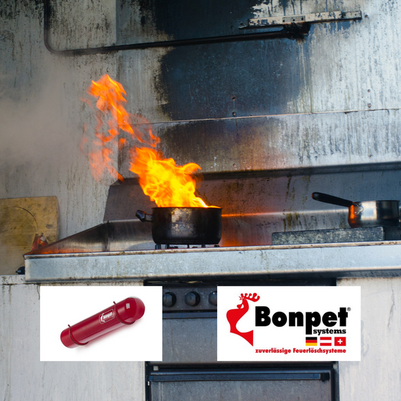Löschampulle LA-RC-1 reagiert ab 85° automatisch Bonpet für 8 m³
