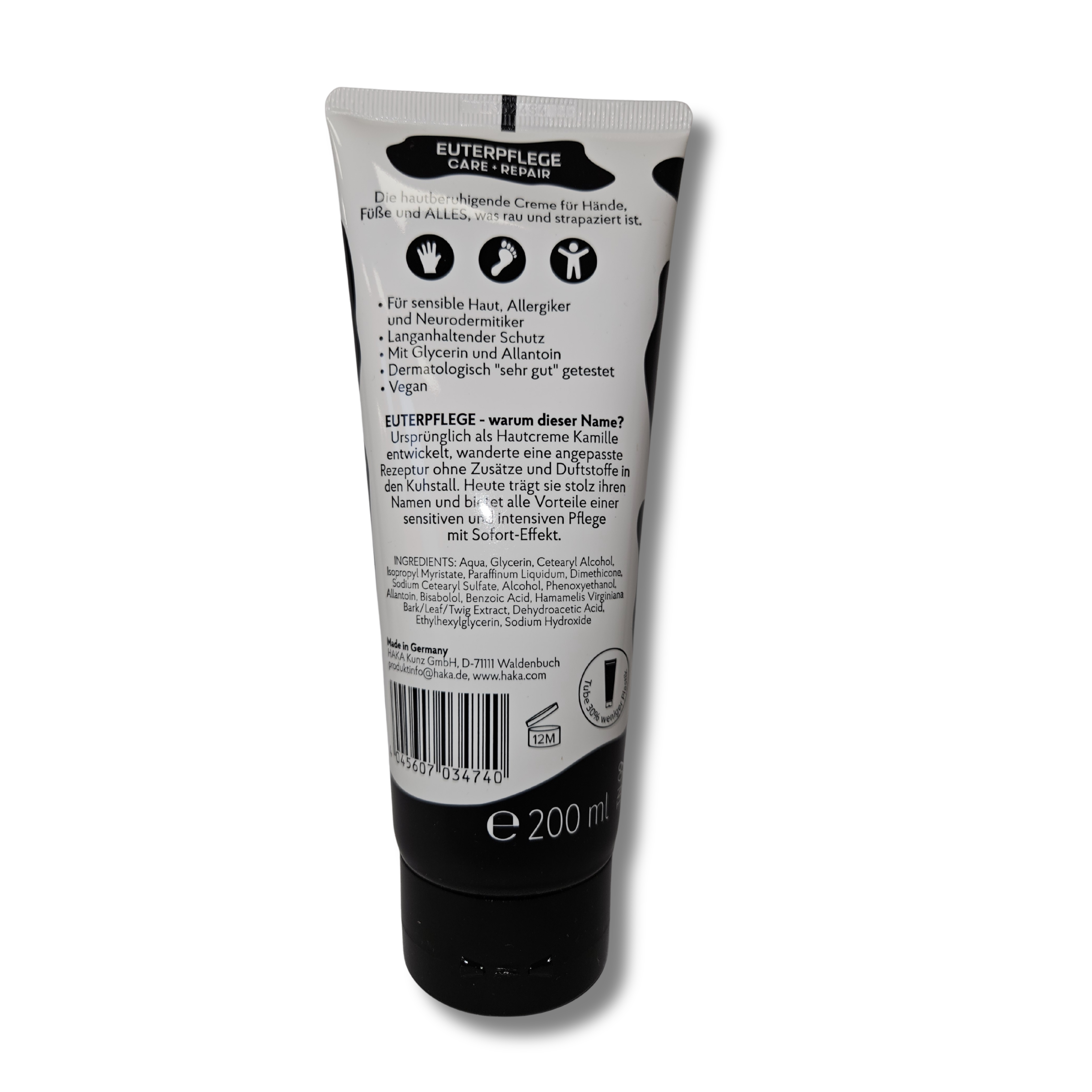 HAKA Hautcreme Care + Repair 200ml – intensive Pflege für trockene Haut - 0