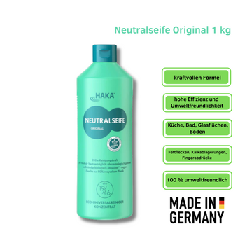 HAKA Neutralseife Original 1kg – milder Allesreiniger, Art.-Nr. 00112