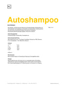Autoshampoo AS 1L pH-neutral für Handwäsche Koch Chemie 13001-6