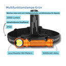 Olight Perun 3 Orange – LED Multifunktionslampe mit 3000 Lumen-1