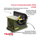 Proxxon Tischbandschleifer TB 50 – fein & kompakt für Modellbau-2