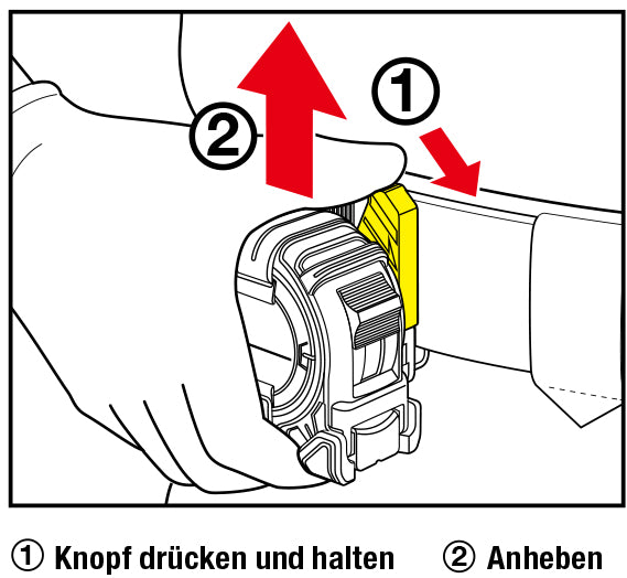 Tajima - Taschenmaßband W-Mag Safety Belt Holder - 25mm 7,5m - fivestartoolshop.com