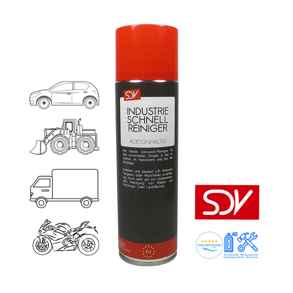 Industriereiniger Etikettenentferner 500 ml Spraydose SDV Chemie