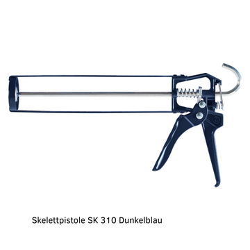 Skelettpistole SK 310 Dunkelblau Set 25 Stück – Robuste Kartuschenpresse