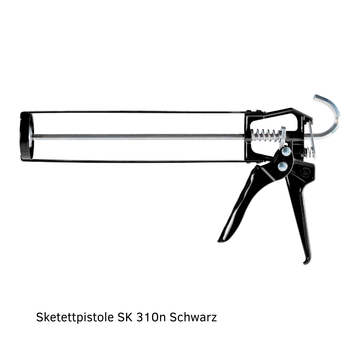 Skelettpistole SK 310 Schwarz Set 25 Stück – Robuste Kartuschenpresse