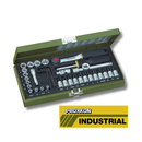 Proxxon Satz 23080 – 36-tlg. FM-Set mit 1/4″ Ratsche für Präzision-1