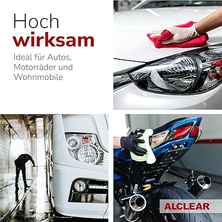 ALCLEAR - Professioneller Insekten Entferner für Auto - 20 Liter Kanister - fivestartoolshop.com