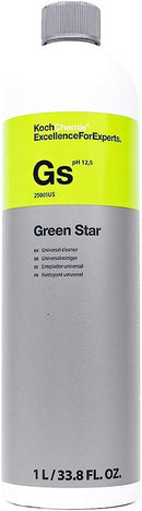 Alkalischer Universalreiniger | Green Star Gs | Motorwäsche | 1 Liter | Koch Chemie - fivestartoolshop.com