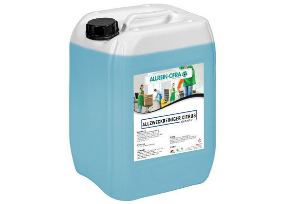 Allzweckreiniger Citrus | 5 Liter Kanister | Made in Germany | Allrein-Ofra - fivestartoolshop.com