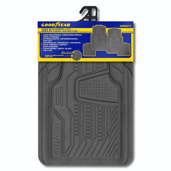 Autofußmatten PVC 4er - Set | Goodyear - fivestartoolshop.com