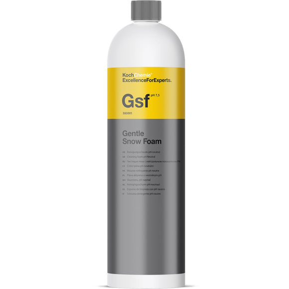 Autoshampoo | Gentle Snow Foam Gsf | Reinigungsschaum | 1 Liter | Koch Chemie - fivestartoolshop.com