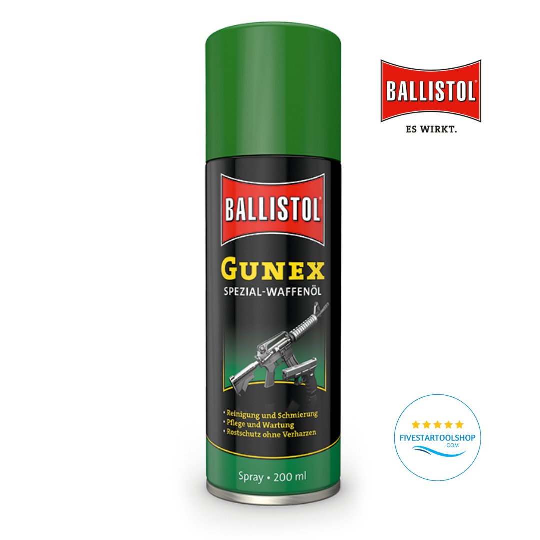 Ballistol - Gunex Universalöl - 200ml - fivestartoolshop.com