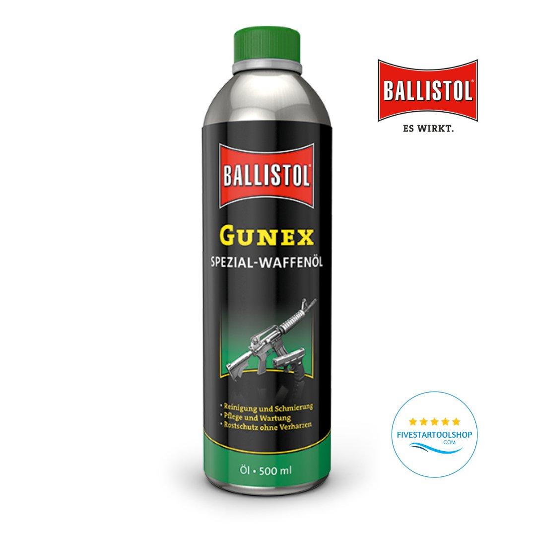 Ballistol - Gunex Universalöl - 500ml - fivestartoolshop.com