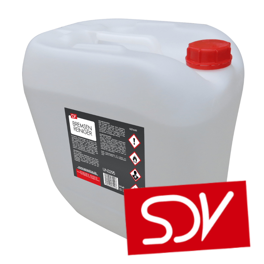 Bremsenreiniger 10 Liter Kanister - Acetonfrei - Bremsen und Motorteile - SDV Chemie - fivestartoolshop.com