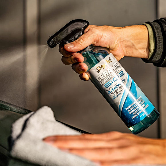 Ceramic Glasreiniger | spezieller SiO2-Nano Technologie | Abperleffekt | 500 ml | ShinyChiefs - fivestartoolshop.com