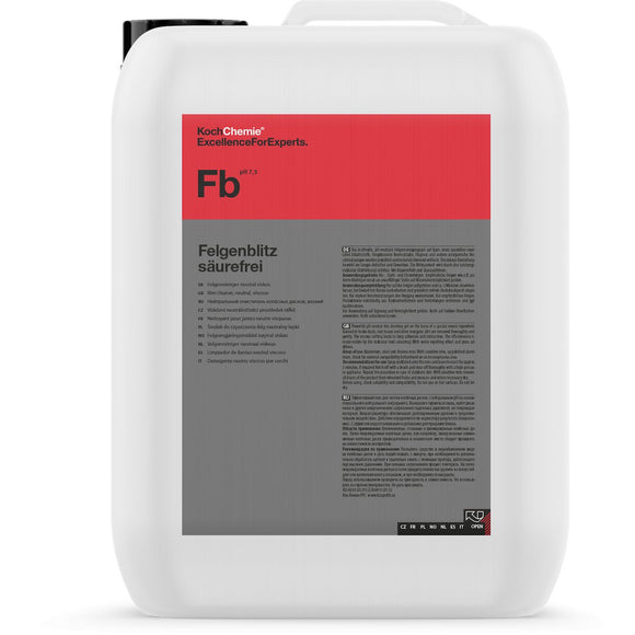 Felgenblitz säurefrei - 11 kg - Koch - Chemie - fivestartoolshop.com