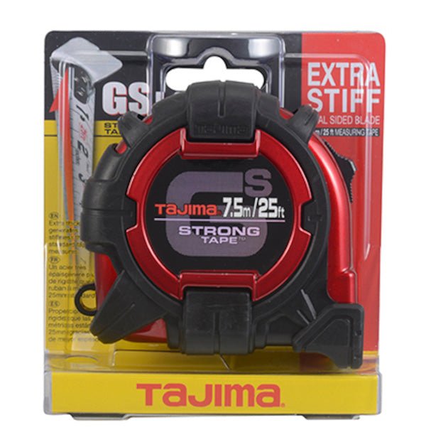 G3 Lock Taschenbandmass - 25 mm Breite - 5 m Länge - Tajima - fivestartoolshop.com